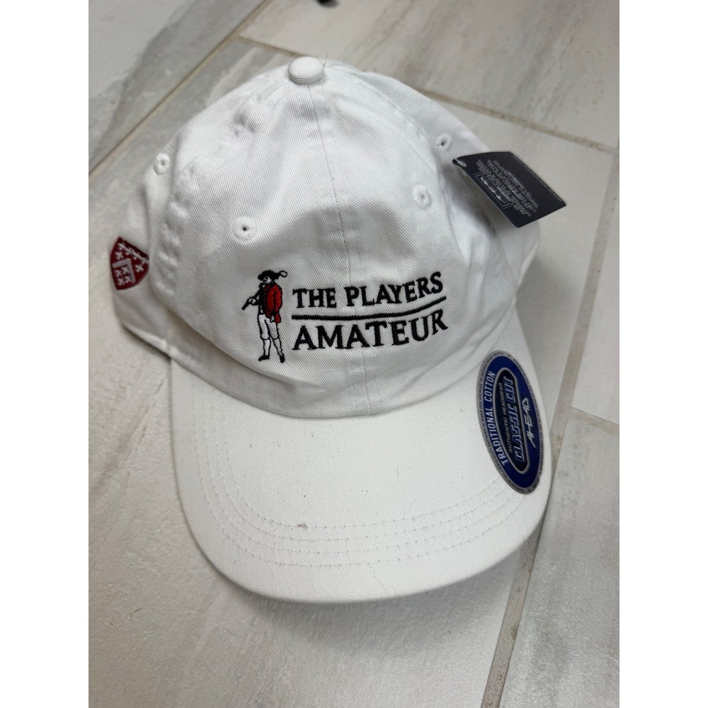Ahead The Players Amateur 20th Anniversary Golf Hat White Cotton Adjustable Cap‎